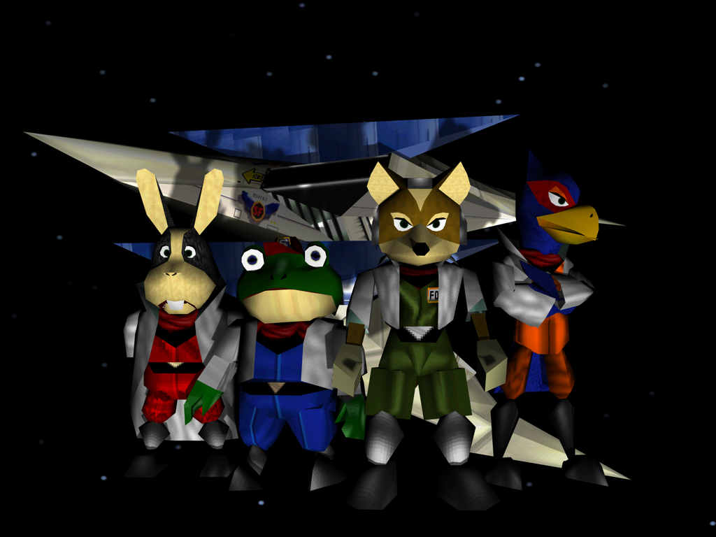 I edited the Star Fox team's models from Star Fox 64! They're also riggged.  (Blend file link in the replies) : r/starfox