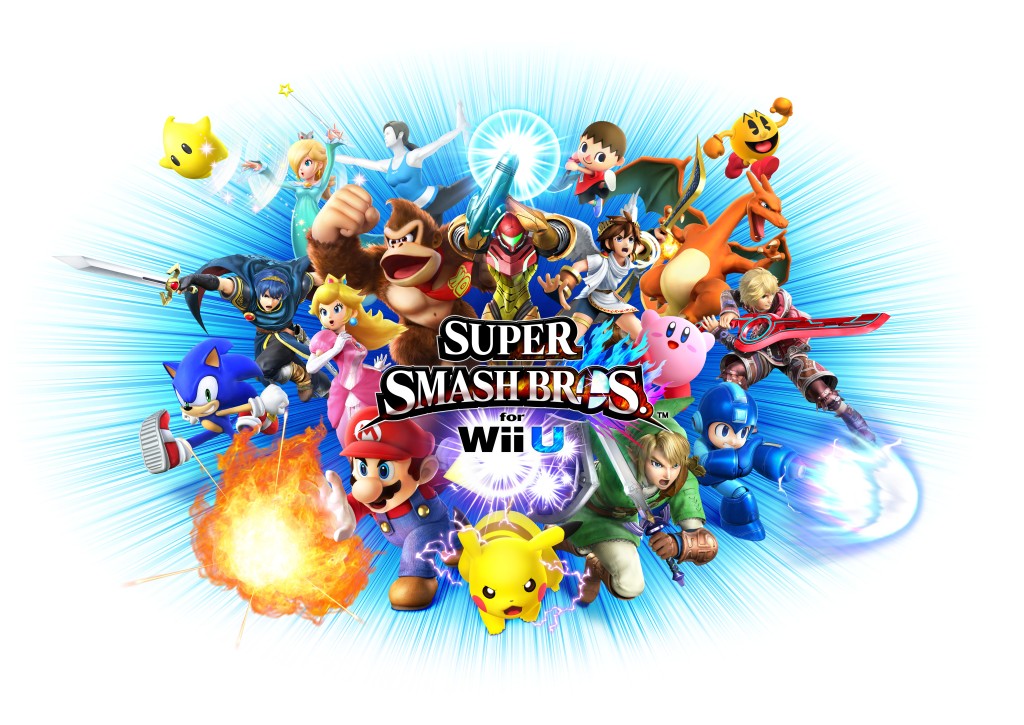 Smash Bros Wii U Box Art