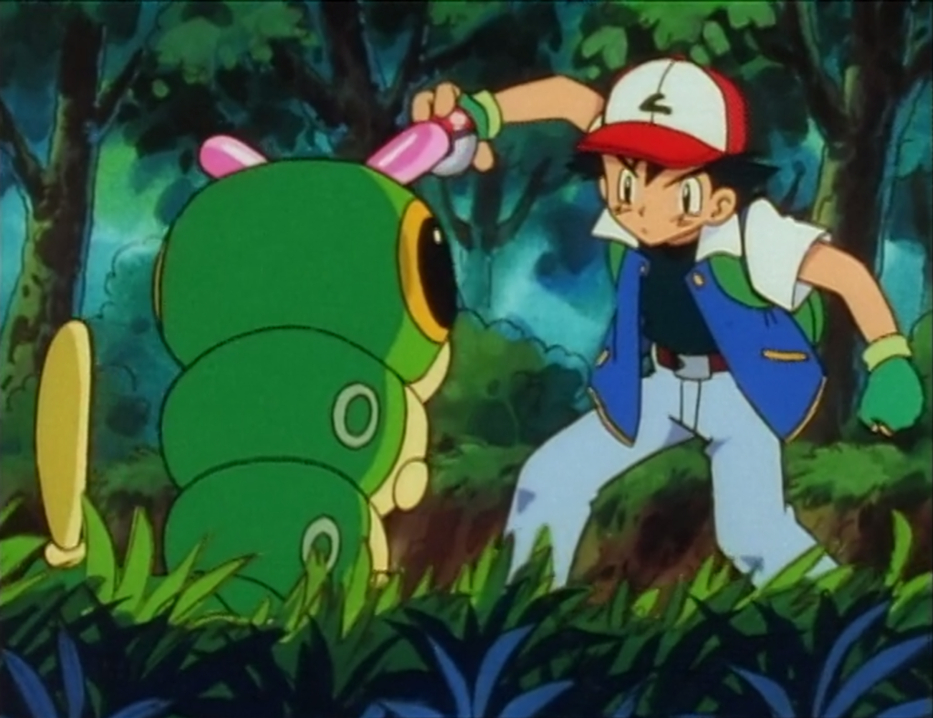 EP 3 Ash and Caterpie